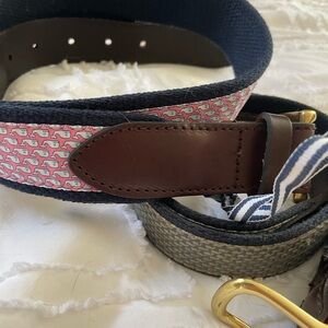 Stylish Pink and Brown Men's Belts